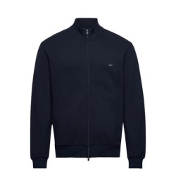 Felpa uomo loungewear con zip Emporio Armani AF14982 EM001386