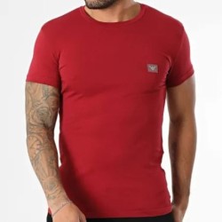 T-shirt uomo con patch logata Emporio Armani AF14977 EM000375