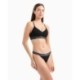 Bralette donna con banda logata Emporio Armani AF10881 EW000443