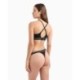 Bralette donna con banda logata Emporio Armani AF10881 EW000443