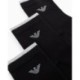 Set di 3 calze corte donna logo aquila Emporio Armani AF13225 EW000585