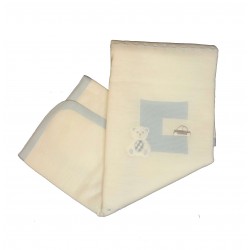 Copertina neonato in lana LUSIE' art. AC30/80